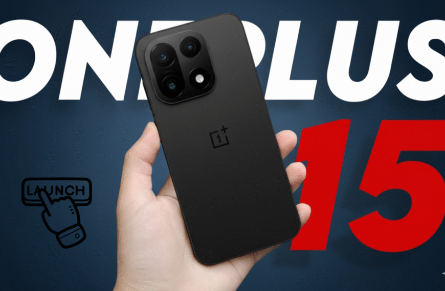 Leaked! OnePlus 15 With Snapdragon 8 Elite…